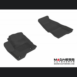 Ford Flex Floor Mats (Set of 2) - Front - Black by 3D MAXpider